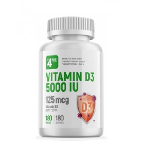 VITAMIN D3 5000 IU (180таб)